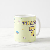 Cadeau d'anniversaire Mug Baseball Star de Home Ru (Devant droit)
