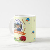 Cadeau d'anniversaire Mug Baseball Star de Home Ru (Devant gauche)