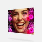 Cadeau d'anniversaire ou de Saint-Valentin Fleurs (Angle)