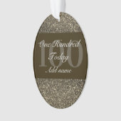 Cadeau d'anniversaire personnalisé spécial 100e (devant)