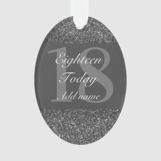 Cadeau d'anniversaire personnalisé spécial 18e (devant)