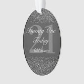 Cadeau d'anniversaire personnalisé spécial 21e (devant)