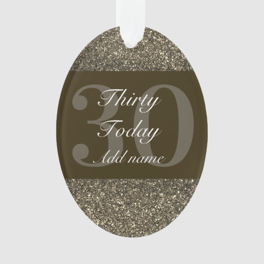 Cadeau d'anniversaire personnalisé spécial 30e (devant)