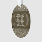 Cadeau d'anniversaire personnalisé spécial 30e (devant)