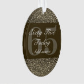 Cadeau d'anniversaire personnalisé spécial 65e (devant)