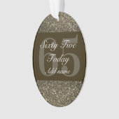 Cadeau d'anniversaire personnalisé spécial 65e (devant)