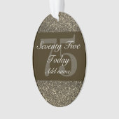 Cadeau d'anniversaire personnalisé spécial 75e (devant)