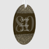 Cadeau d'anniversaire personnalisé spécial 80e (devant)