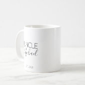 Cadeau d'annonce de grossesse Tasse à café avec no (Devant gauche)