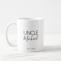 Cadeau d'annonce de grossesse Tasse à café avec no