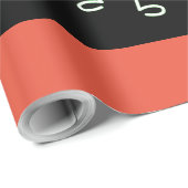 Cadeau DANSER SKELETON HALLOWEEN Wrapper Papier (Coin rond)