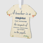 Cadeau d'appréciation de l'enseignant Un enseignan (devant)