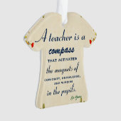 Cadeau d'appréciation de l'enseignant Un enseignan (devant)