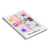 Cadeau d'appréciation pour l'enseignant Cahier per (Côté Droit)