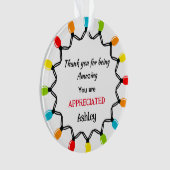 Cadeau d'appréciation pour Noël de Noël minimalist (devant)