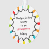 Cadeau d'appréciation pour Noël de Noël minimalist (devant)