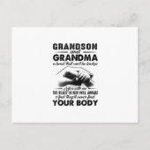 Cadeau dat de onbreekbare band tussen kleinkind en briefkaart (Voorkant)