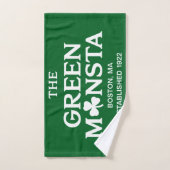 Cadeau de baseball Green Monsta Boston Green Monst (Serviette à main)
