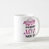 Cadeau de belle-mère de tasse de café de maman (Devant droit)