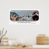 Cadeau de bière - Poster (Cuisine)