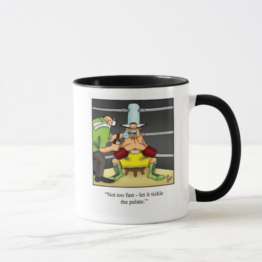 Cadeau de boîte Humour Mug (Droite)