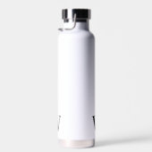 Cadeau de bouteille d'eau blanche de mariage minim (Plage)