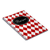 Cadeau de cahier de cuisine de recette rétro (Côté Droit)