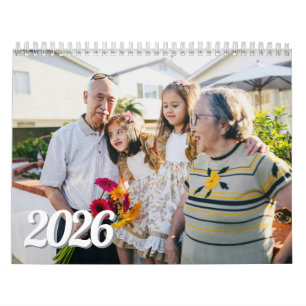 Cadeau de calendrier photo personnalisé pour maman