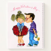 Cadeau de Carnet de la Saint Valentin avec couple (Dos)