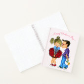 Cadeau de Carnet de la Saint Valentin avec couple (Intérieur)