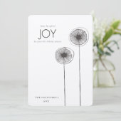 Cadeau de carte photo de vacances de famille de (Debout devant)