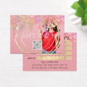 Cadeau de certificat clous de maquillage rose Déch (Bureau)