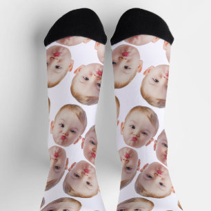 Cadeau de chaussette drôle personnalisé pour papa