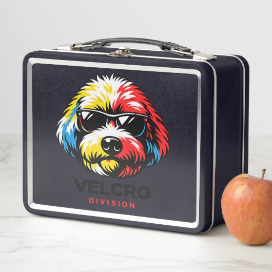 Cadeau de chien coloré Cockapoo Lunchbox (En situation)