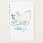 Cadeau de chien mignon | Chien drôle avec papillon (Devant)