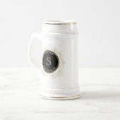 Cadeau de chope à bière pour garçon d'honneur Blac (Devant gauche)