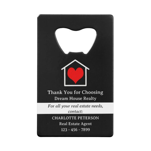 Cadeau de clôture immobilier pour nouveau propriét (Devant)