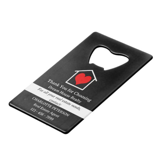 Cadeau de clôture immobilier pour nouveau propriét (Devant Angle)