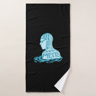 Cadeau De Conception De La Nage Pour Les Cadeaux D