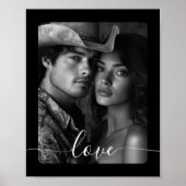 Cadeau de couple personnalisé Affiche à créer soi- (Devant)