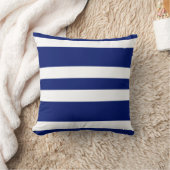Cadeau de coussin de divan de rayure de bleu (Couverture)