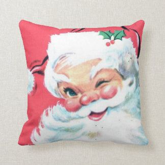 Cadeau de coussin du père noël
