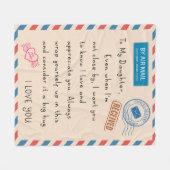 Cadeau de couverture de la fille de maman et papa (Devant (Horizontal))