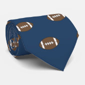 Cadeau de cravate de football  (Roulé)