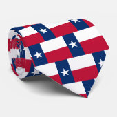 Cadeau de cravate de motif de drapeau du Texas (Roulé)