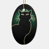 Cadeau de décoration de chat personnalisé (Gauche)