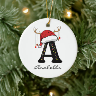 Cadeau de décoration de Noël personnalisé avec alp