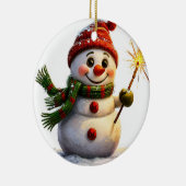 Cadeau de décoration en céramique représentant la  (Droite)