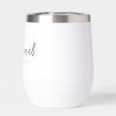 Cadeau de femme de chambre personnalisée à la flor (Arrière)