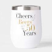 Cadeau de fête 50 ans Cheers Beers (Arrière)